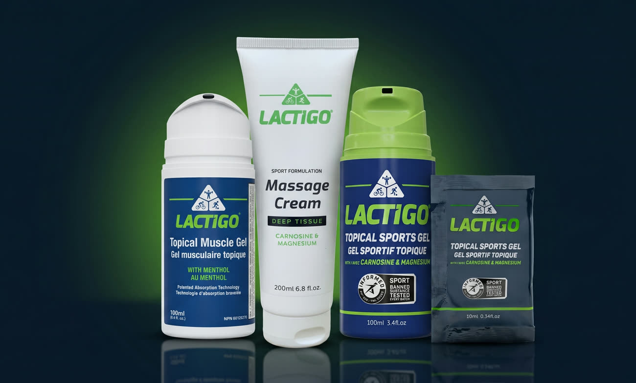 The LactiGo product range: gels, creams and performance products